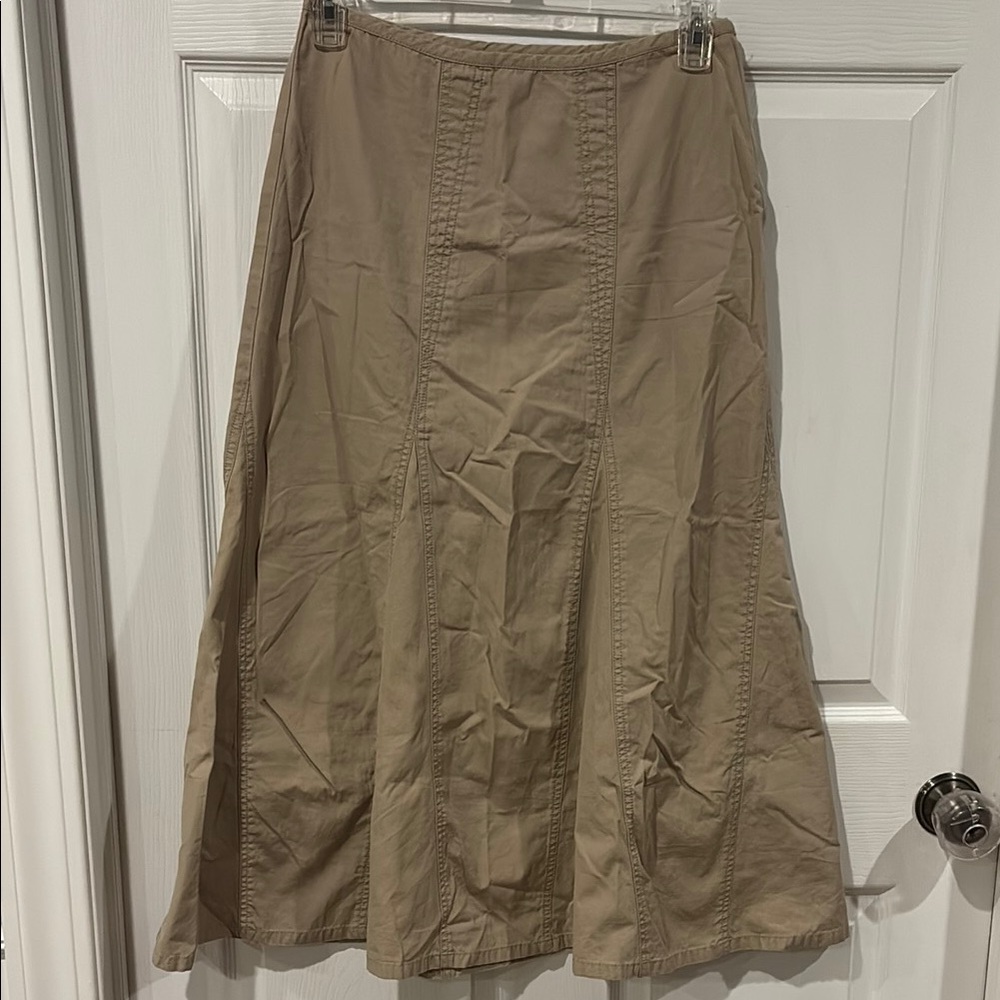NWOT! Sonoma Women's A-Line Skirt in Tan